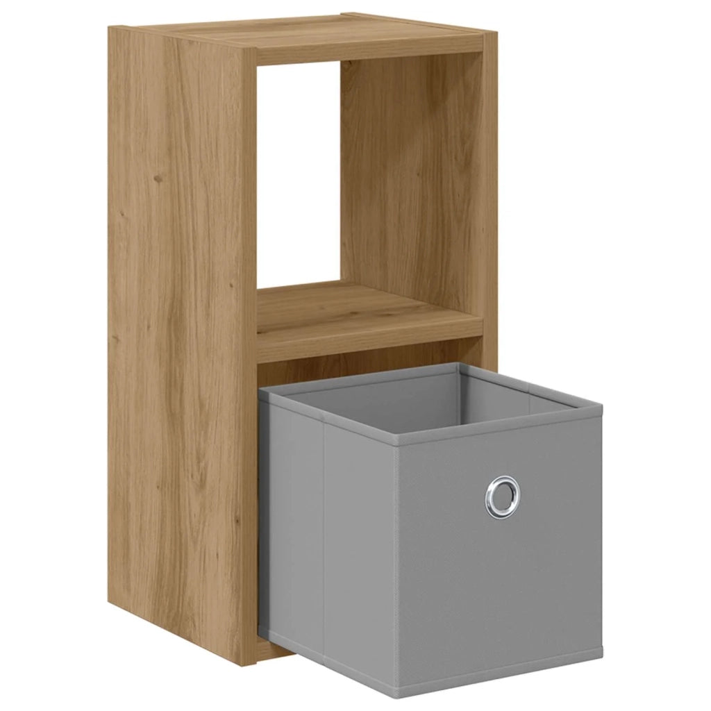 Comodino con cassetto Rovere artigianale 25,5 x 22 x 49,5 cm