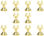 Supporto per menu e cartellino Croco-Harp - 10 pezzi - supporto per foto giallo - supporto per foto - 10 pezzi