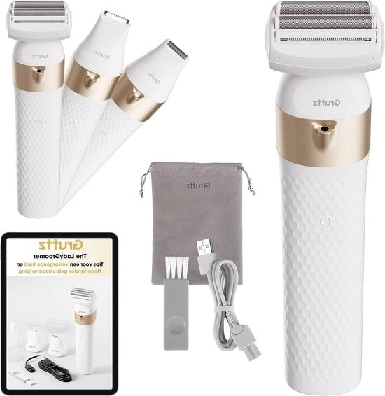 Scheerkit 3 in 1 per donne - Compreso zainetto e trimmer - Raschiatrice per donne
