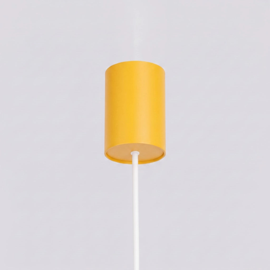 Lampadario RAYO 4 giallo