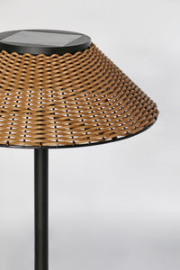 Lampada  da Tavolo con Ricarica Solare Ø30x48 cm in Acciaio Kayan