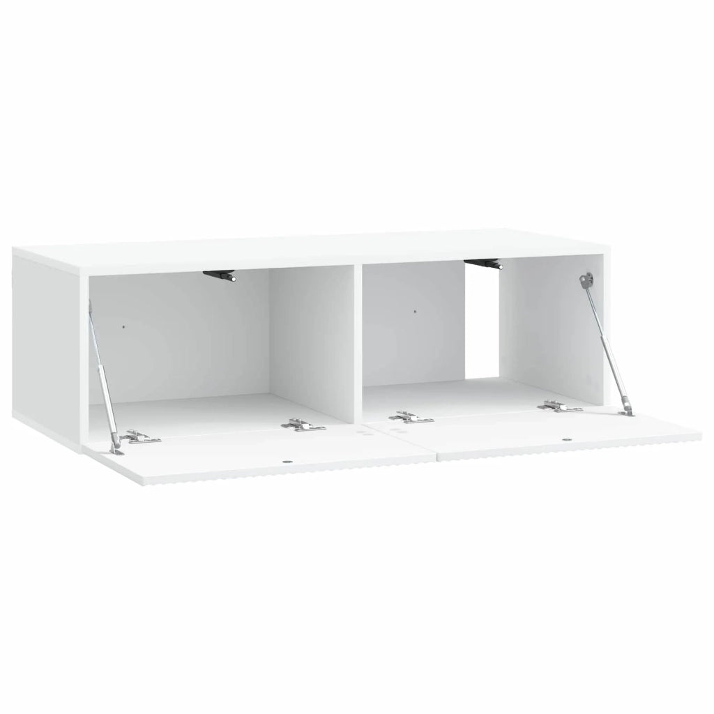 Mobile Porta TV da Muro Bianco 98 x 41 x 30 cm 898525