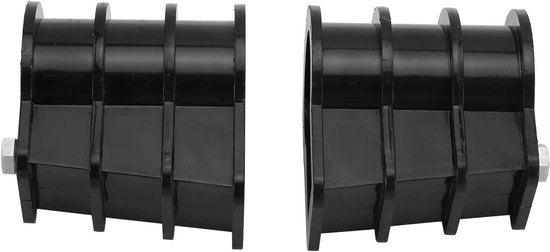 Kit di sostituzione per scala da bagno in acciaio con 2 pezzi, accessori per flangia