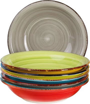 Insalata e zuppa 6 pezzi set di piatti - 650 ml - Ø 21,5 cm