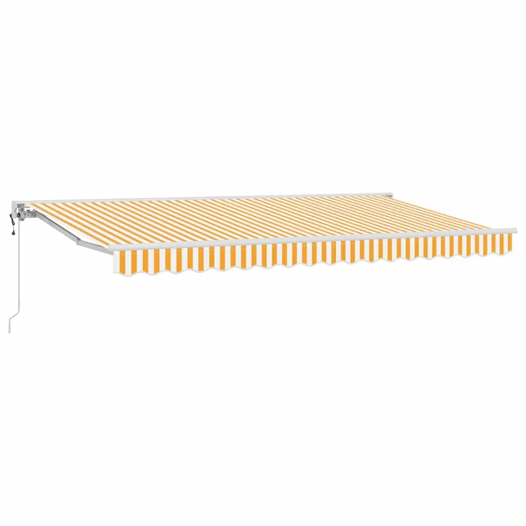 Struttura della tenda Giallo e Bianco 400 x 200 cm 3329788