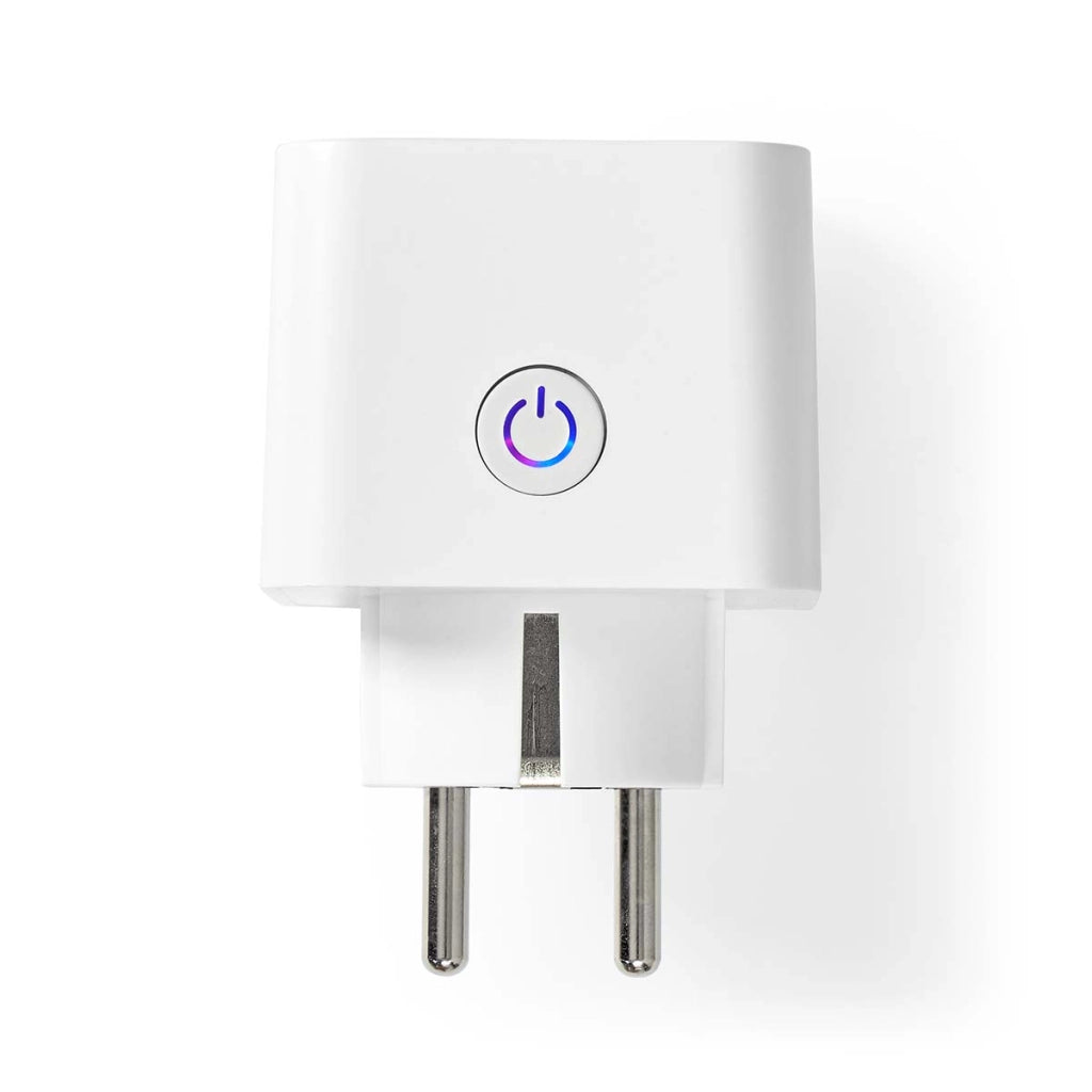 SmartLife Wi-Fi Connected Socket IP21 Wattmetro 3680W Tipo E Francia Bianco Nedis