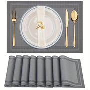 Piattino da tavola elegante - protezione antiscivolo per la tavola da pranzo - lavabile