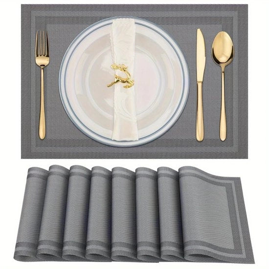 Piattino da tavola elegante - protezione antiscivolo per la tavola da pranzo - lavabile