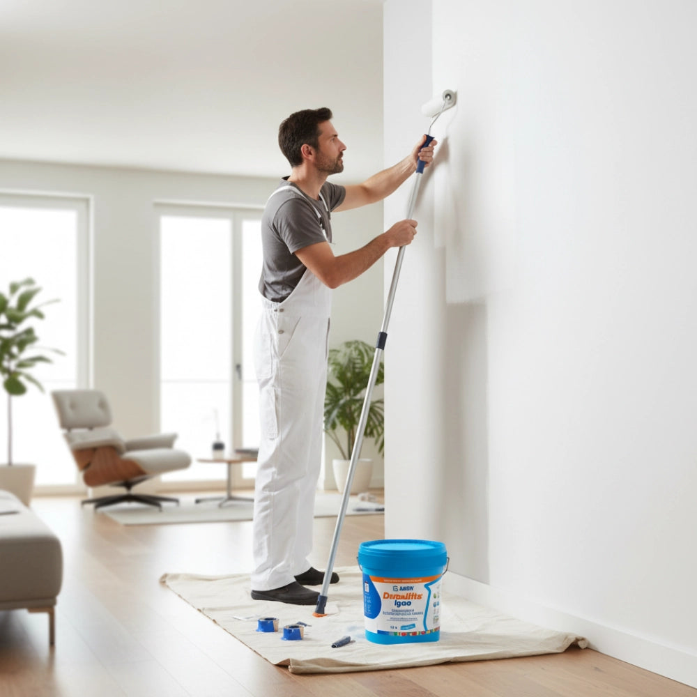 Idropittura traspirante resistente alla muffa dursilite igea *** formato 4 lt, confezione 1