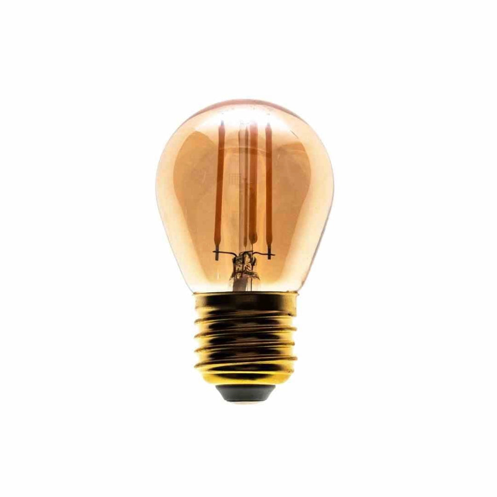 Lampadina LED Filament E27 4W 2700K Ambra Milagro 400lm