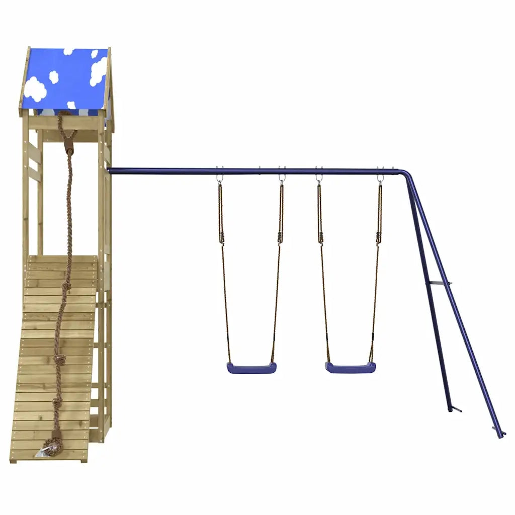 Set da Gioco da Esterno in Legno di Pino Impregnato 3279054