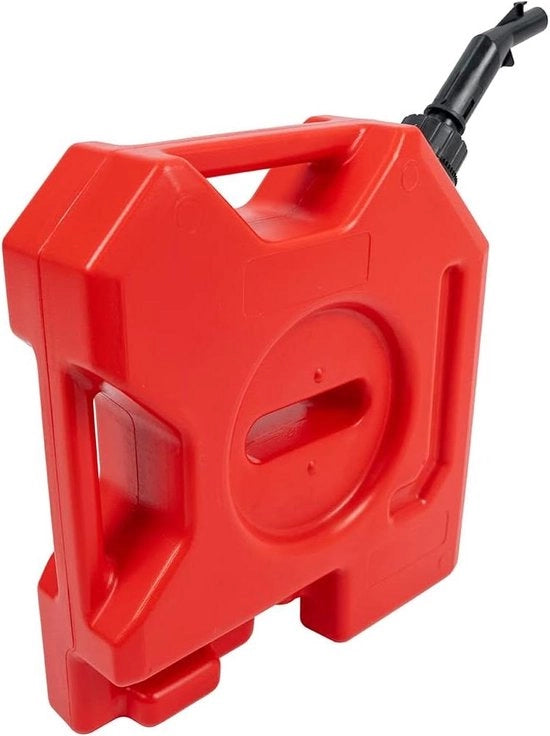 Serbatoio di Benzina Portatile da 12L con Bocchetta di Accensione per Motocicletta, SUV, ATV, Off-Road - Rosso