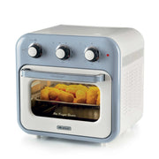Friggitrice ad aria e forno Vintage 16L 1400W - Accessori inclusi - Celeste