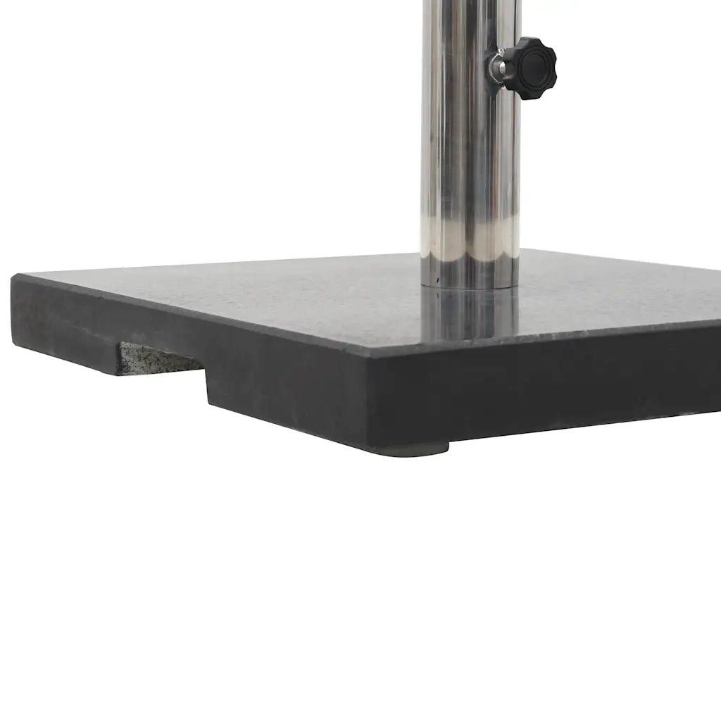 Base per Parasole in Granito 20 kg Quadrata Nera CFW2030717