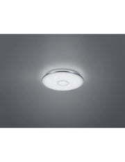 Plafoniera Multifunzionale Disco Led Osaka Ø42 cm Cromo Trio Lighting