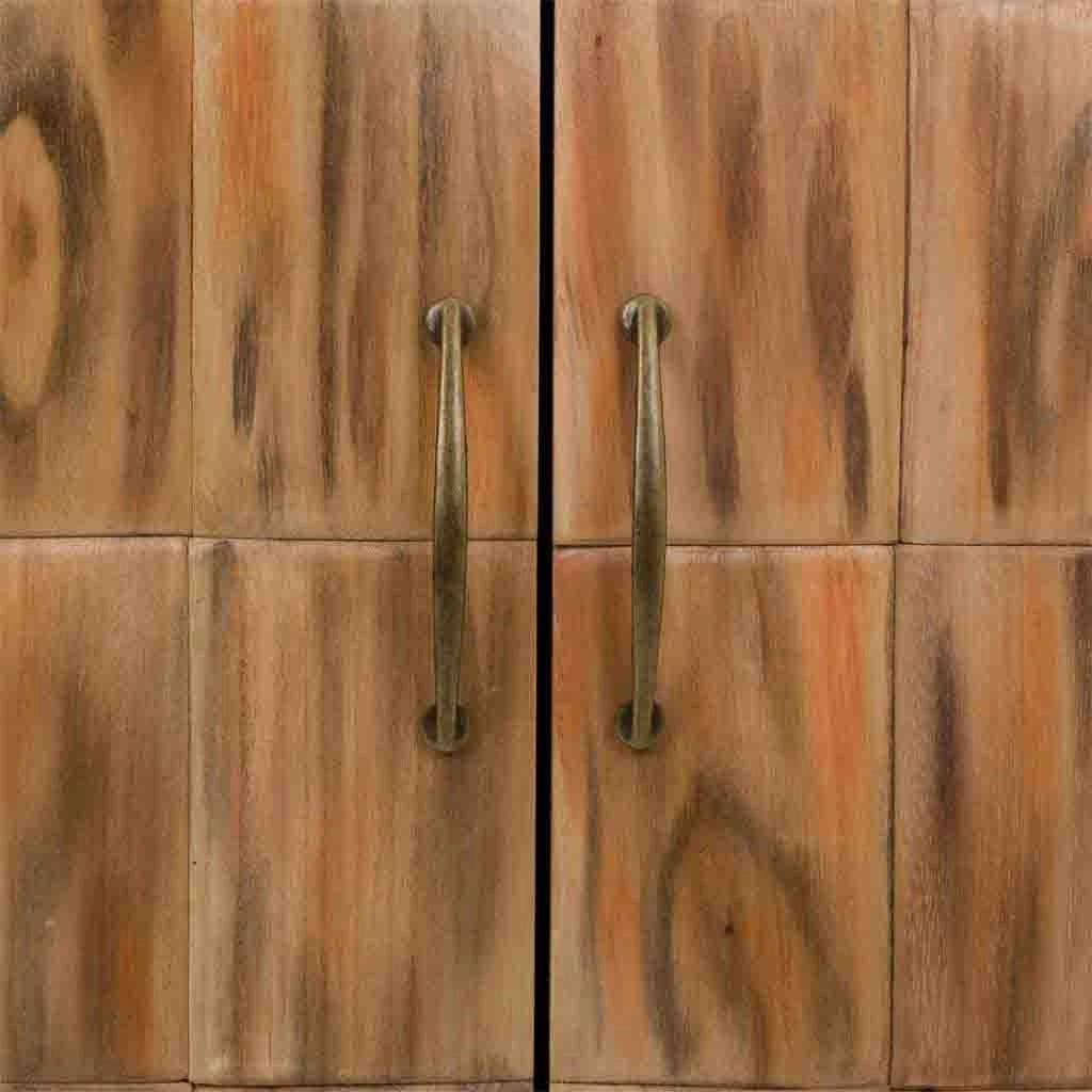 Mobile da ingresso in legno marrone 76x38x83h