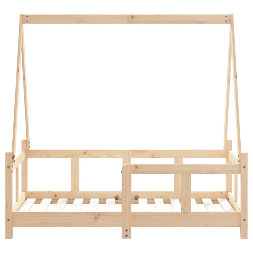 Giroletto per Bambini | Letto Infantile | Lettino 70x140 cm in Legno Massello di Pino