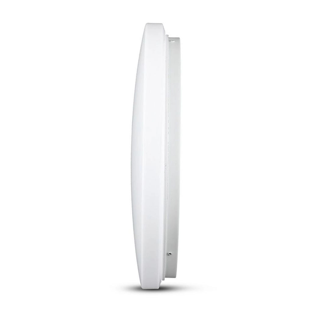 V-TAC VT-8436 Plafoniera LED Rotonda 36W con Interruttore Cambia Colore 3 in 1 Satinata d: 480mm h: 65mm - SKU 7609
