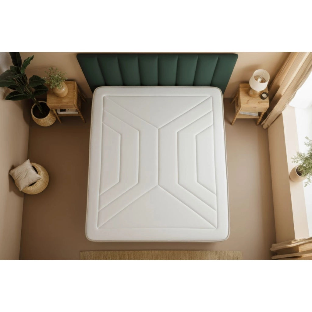 140x190 cm Materasso a molle insacchettate e memory foam - Le Tendre