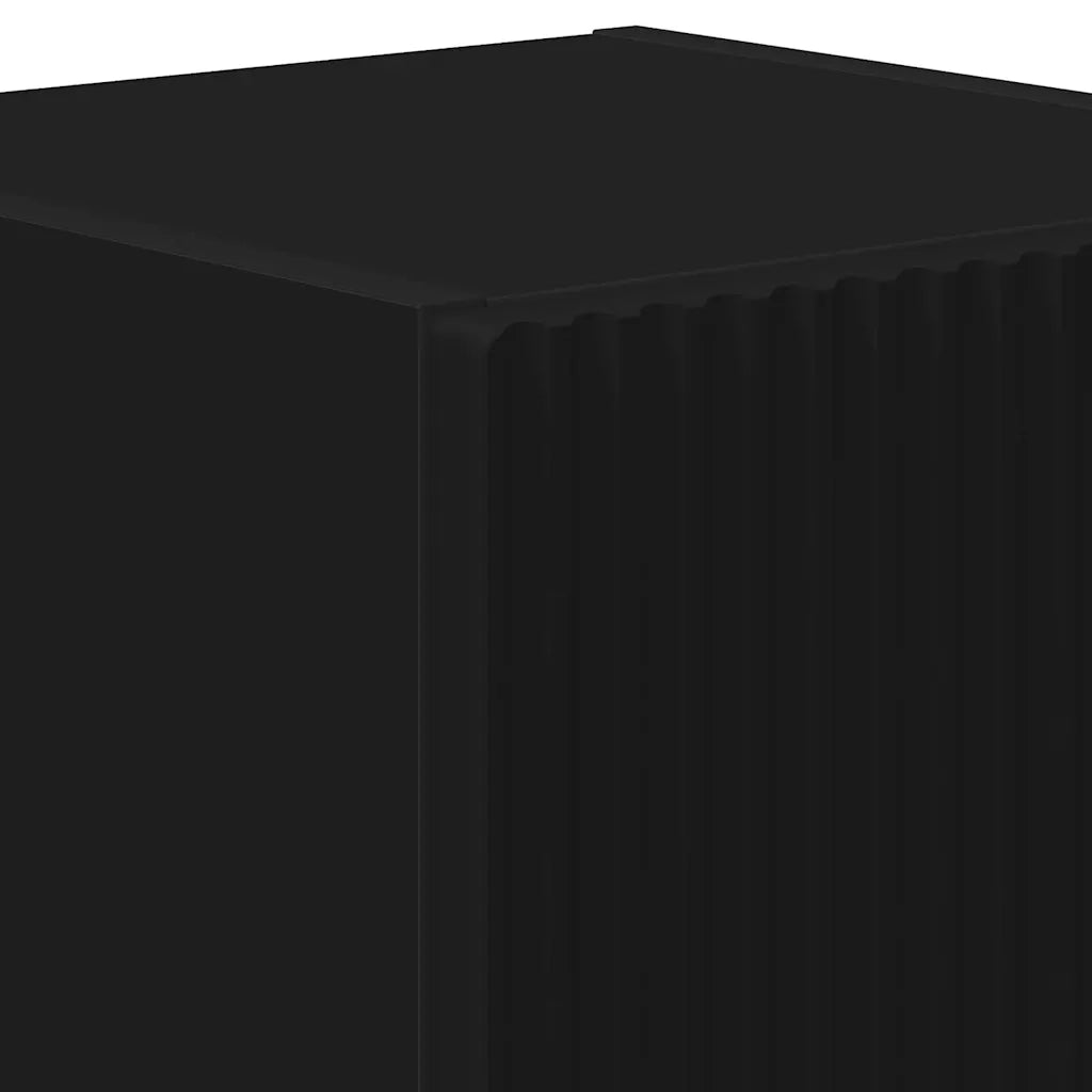 Mobile TV da parete 2 pcs Nero 30 x 31 x 40 cm 892252