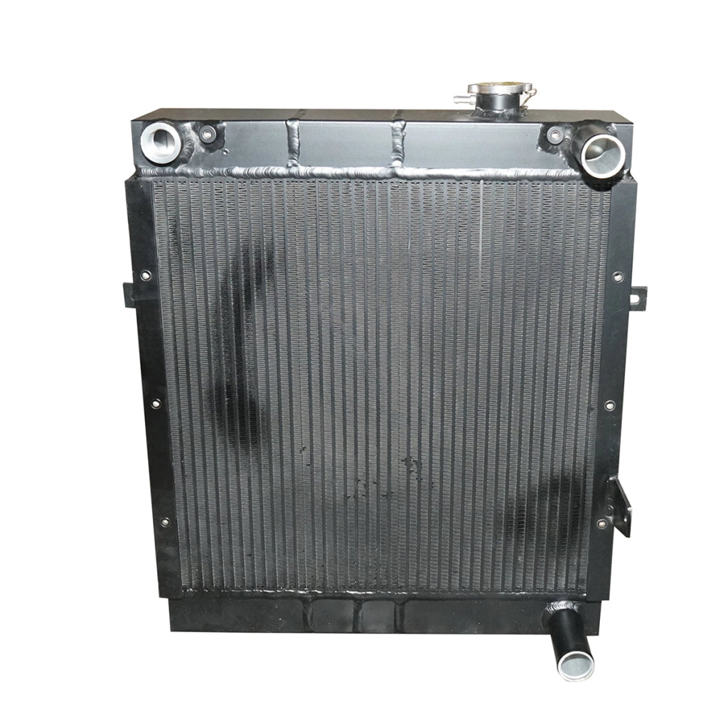 Radiatore di raffreddamento ad acqua per terne Komatsu WB91R, WB93R, WB93S, WB97R 575x670mm codice OEM 42N-03-11510, 42N0311100, 42N-03-11100