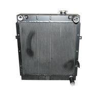Radiatore di raffreddamento ad acqua per terne Komatsu WB91R, WB93R, WB93S, WB97R 575x670mm codice OEM 42N-03-11510, 42N0311100, 42N-03-11100