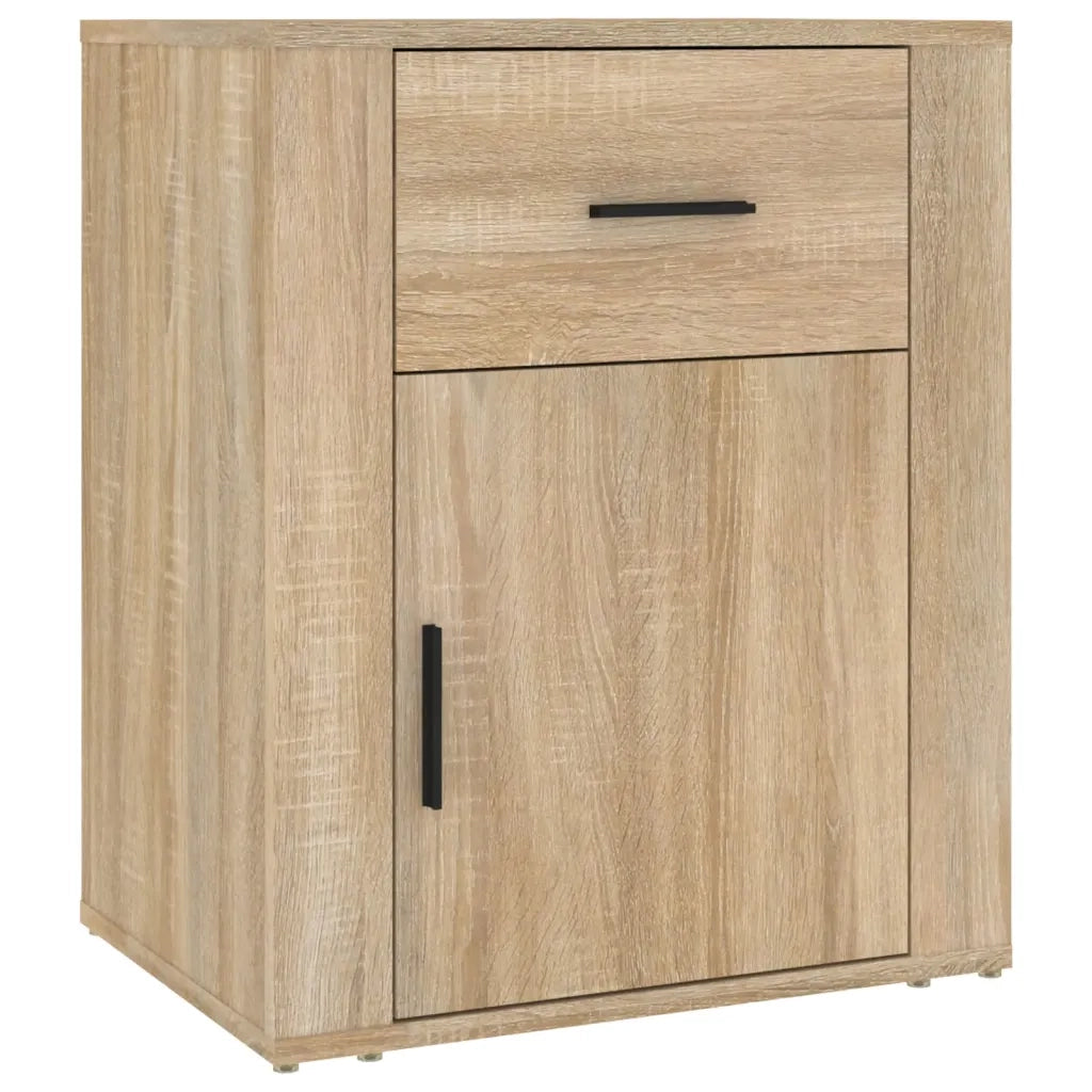 Comodino | Armadio da Notte | Mobiletto da notte Rovere Sonoma 50x36x60 cm in Legno Multistrato