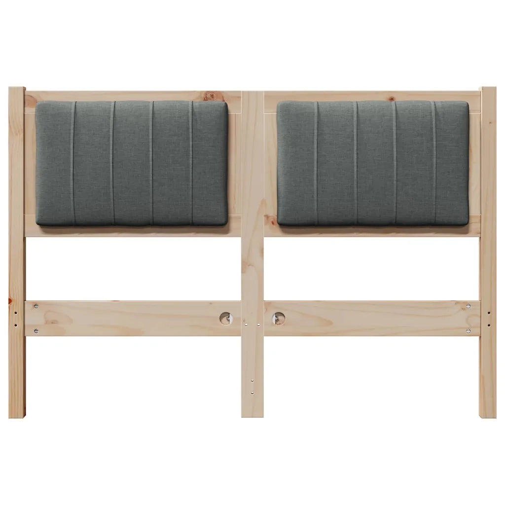 Testiera | Testata imbottita con Testiera | Testata Marrone 120 cm Pino massello