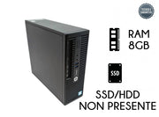 PC Desktop Barebone HP ProDesk 400 G3 Semi Completo con Processore Intel Core I5 6500 8GB di Ram HDD Meccanico da 500Gb e Windows 10 Pro - Ricondizionato