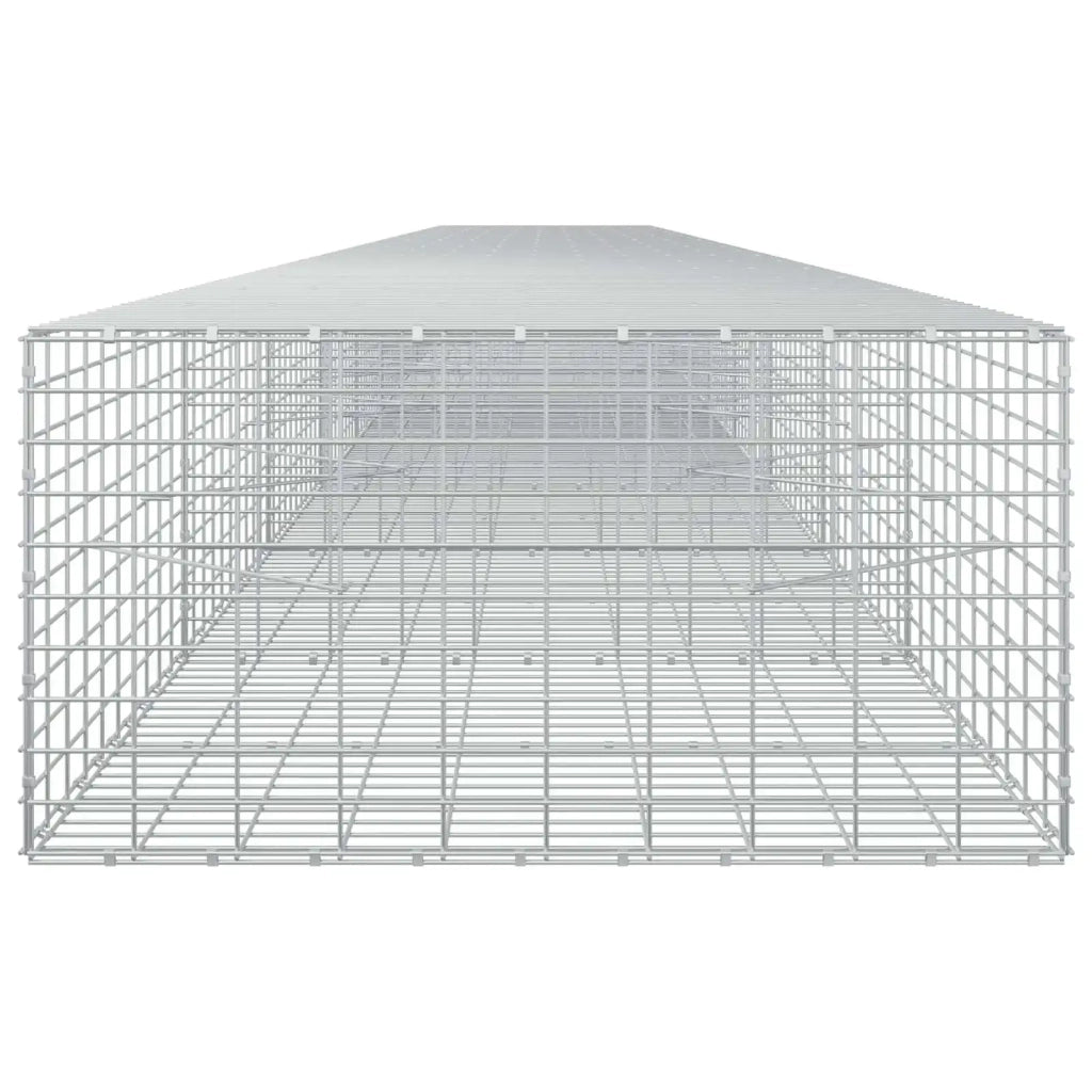 Gabione con Filo da 3,5 mm e Rete da 5x10 cm 900x100x50 cm 3462900