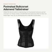 Corset per la pancia postnatale - Trainer per la silhouette - Indumento per la forma del corpo - Maglia slanciante per la pancia - Sostenitore della pancia - Materiale adatto alla pelle - Modello per il trainer della pancia