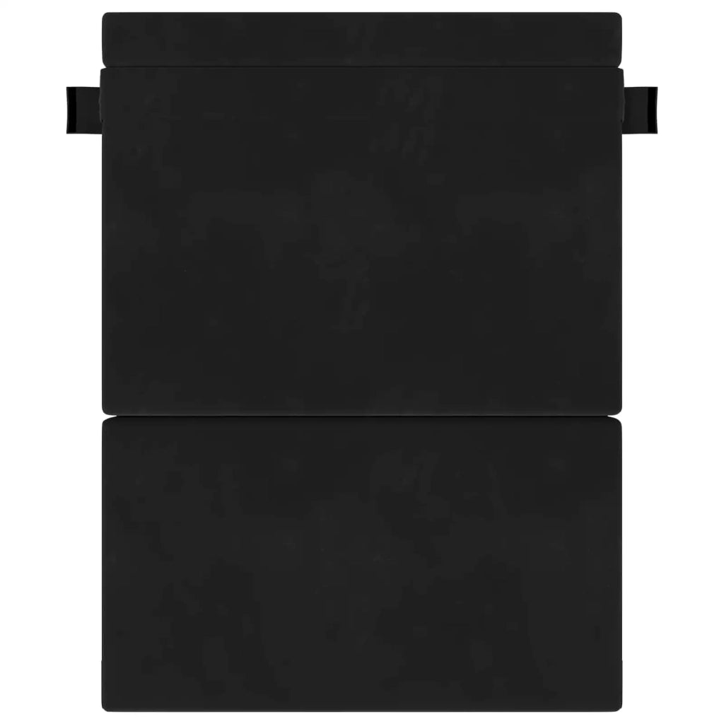 Divano Letto Pieghevole Nero 152 x 86,5 x 60 cm Tessuto 900130