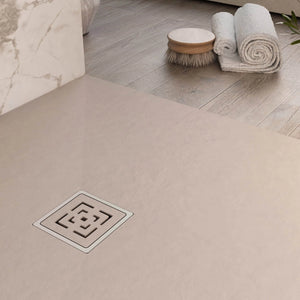 Piatto Doccia in Pietra 75x100 cm Bonussi Canton Sabbia
