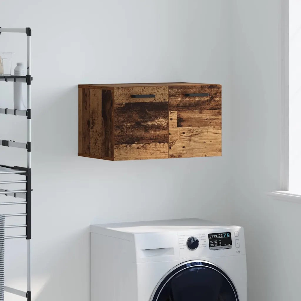 Armadietto a Muro | Mobiletto a muro Legno vecchio 60 x 36,5 x 35 cm