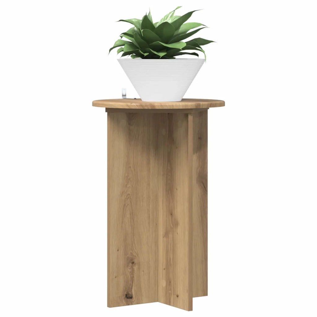 Supporto per piante 2 pcs Rovere Artigianale Ø40 x 60 cm 899716
