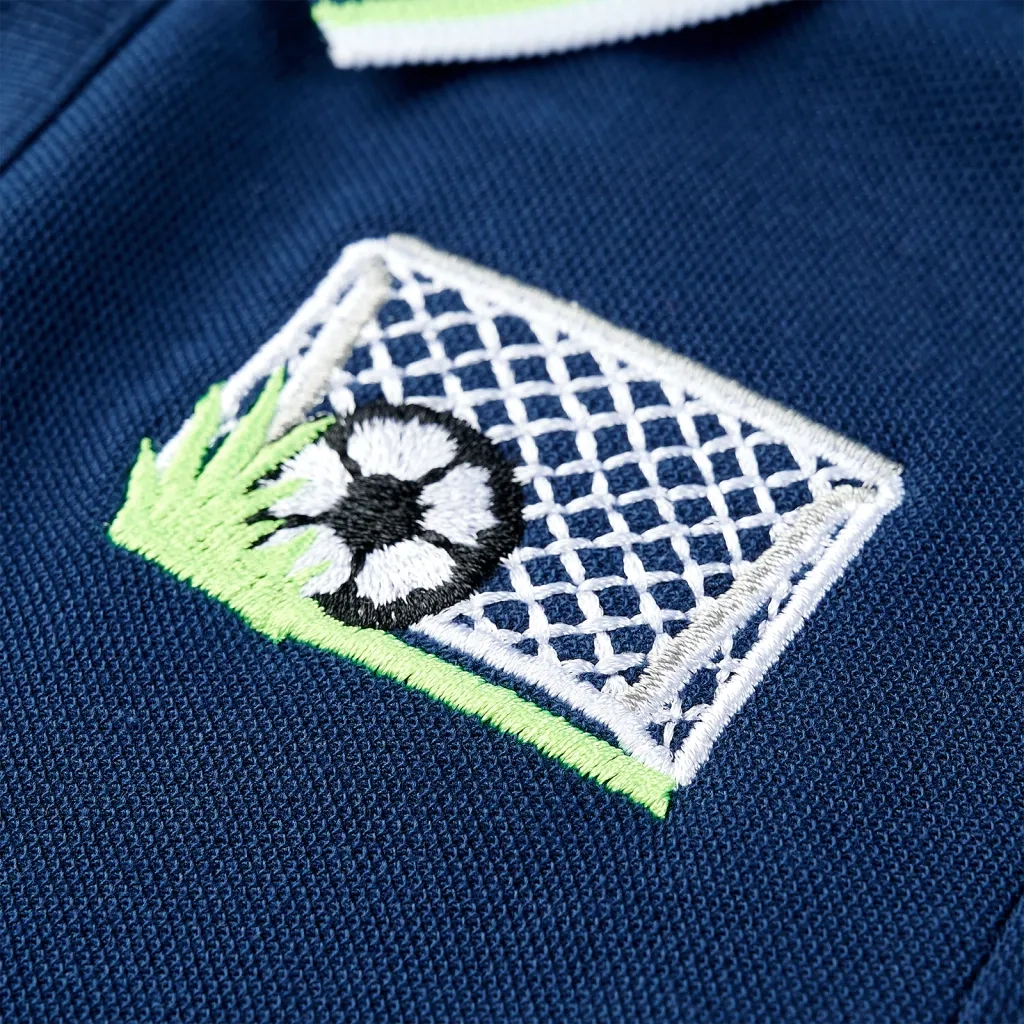 Polo da Bambino Blu Marino 140 12443