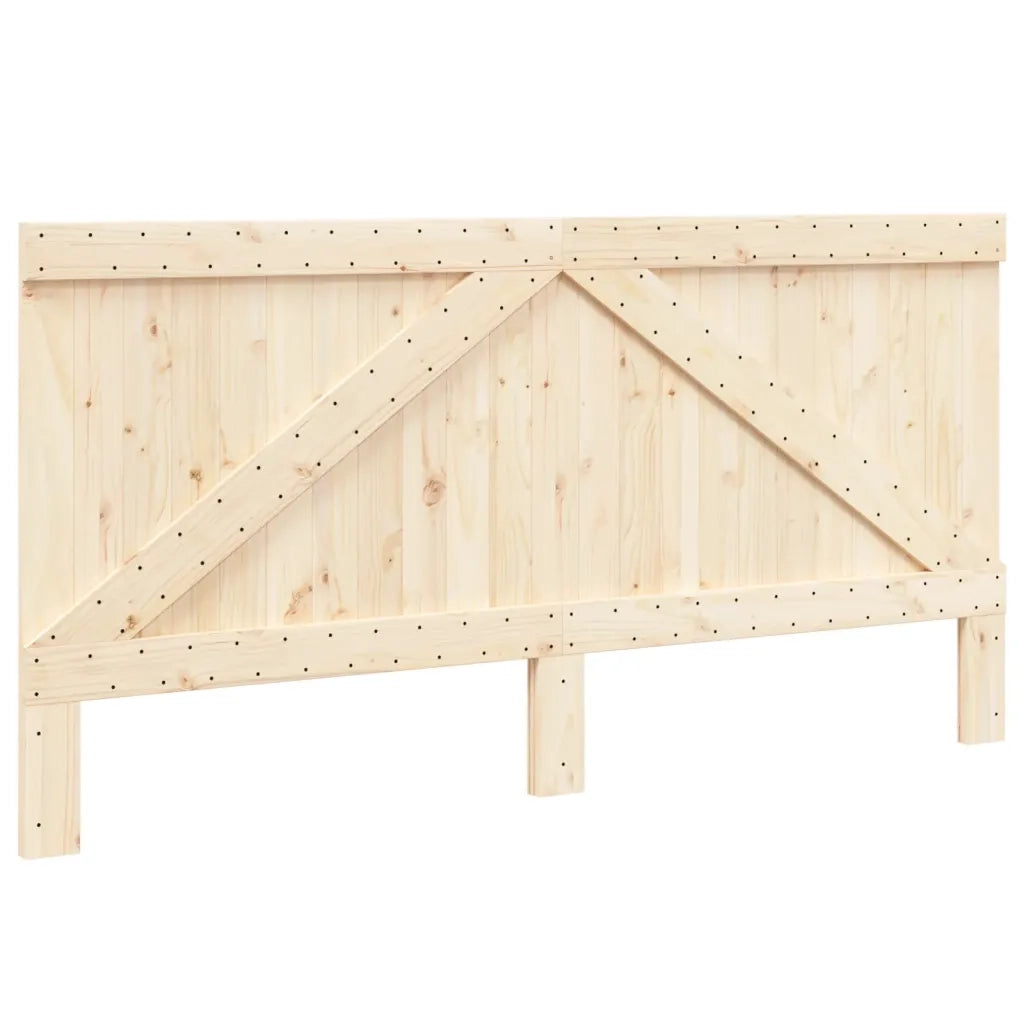 Testiera 200x104 cm in Legno Massello di Pino 358402