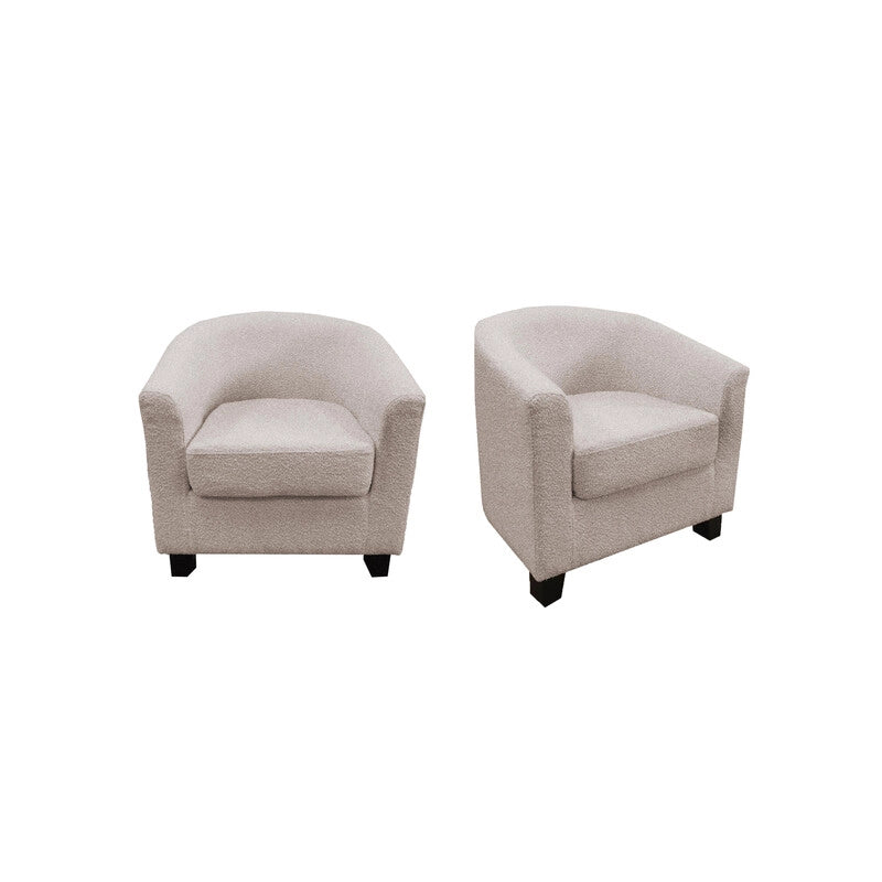 POLTRONA MAJA MARRONE CHIARO- 1,0 pz