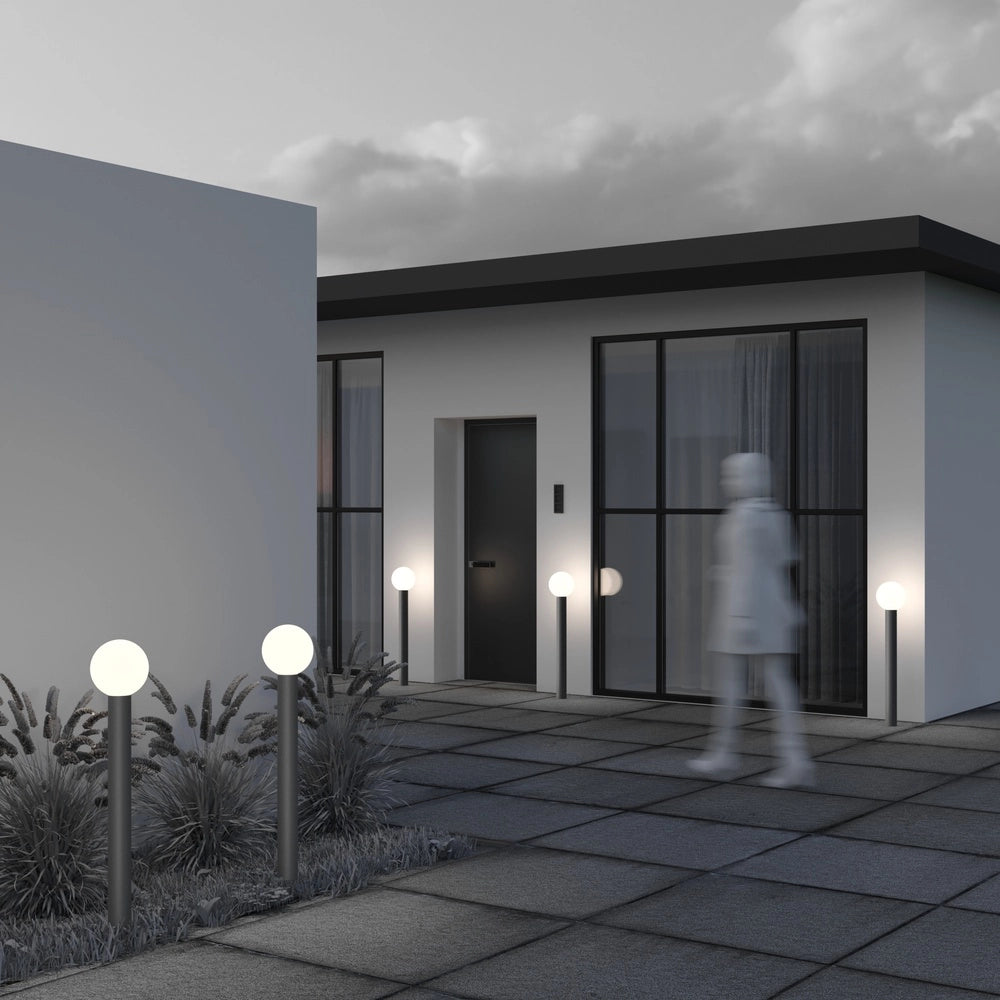 Paletto luce Maytoni Bold O598FL-01GR grigio IP54 80cm
