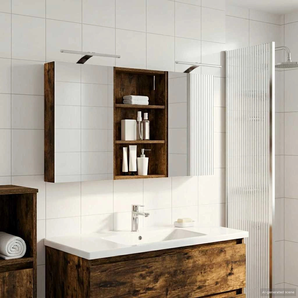 Set di Armadi da Bagno 3 pz 120 x 10,5 x 60,5 cm 3403740