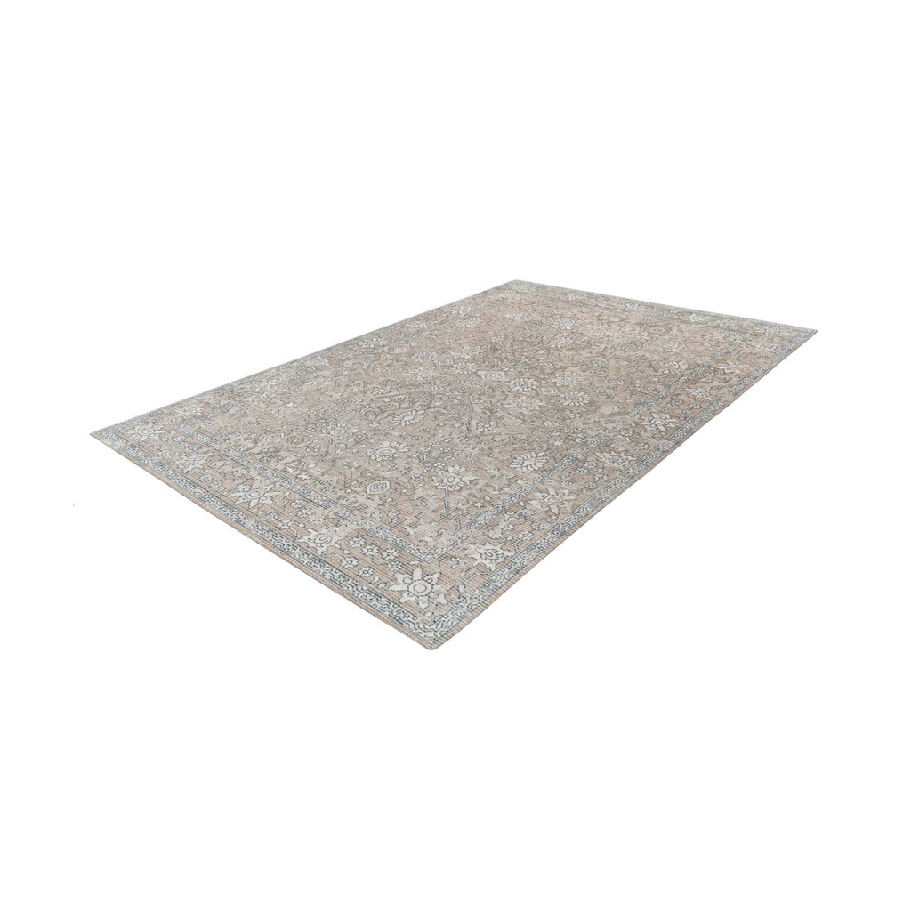 Tappeto vintage Perry Khaki e Beige 120x170 cm