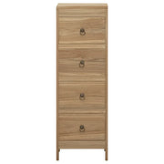 Cassettiera 30x30x90 cm in Legno Massello di Teak 340741