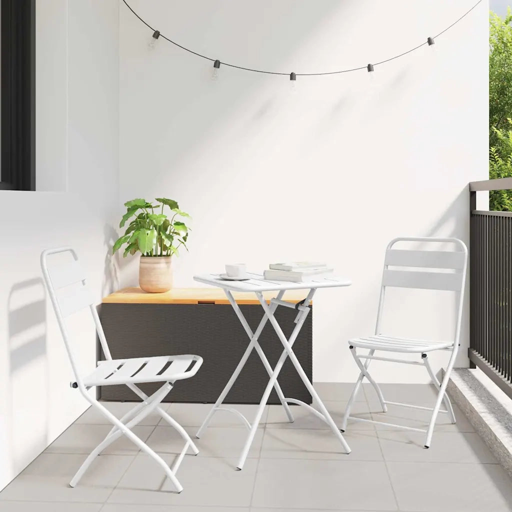 Set bistrot 3 pcs Bianco Acciaio 42002950