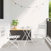 Set bistrot 3 pcs Bianco Acciaio 42002950