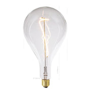 LAMPADINA LED, E27, PERA XXL A160, VETRO CHIARO, 4W, 130 LM, COLORE CALDO 2200K, FILAMENTO ARTISTICO, CLASSE A, DIMMERABILE