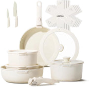 Set di utensili da cucina ripiegabili - spazia risparmiatore - 19 pezzi - multifunzionale