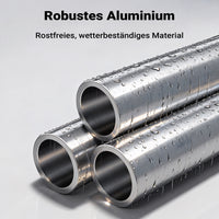 3x Tarpaulin Bracket 108-150 cm for Trailer, Adjustable Aluminium Support für Trailer Covers, Ideal for Flat Tarpaulins