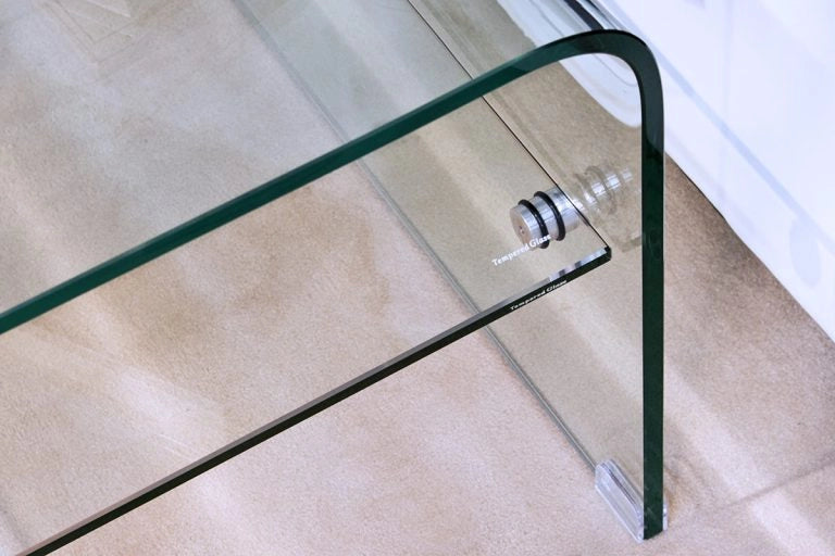 Itamoby Tavolino Eta Trasparente 50x50x40 per Salotto Elegante