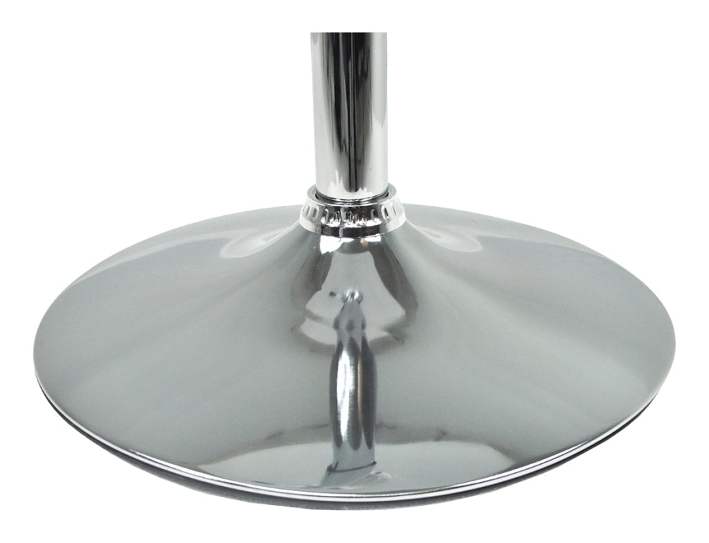 Tavolo regolabile in altezza rotondo 60 cm bianco, tavolino da bar - Romeo - TR08-D6ROAR