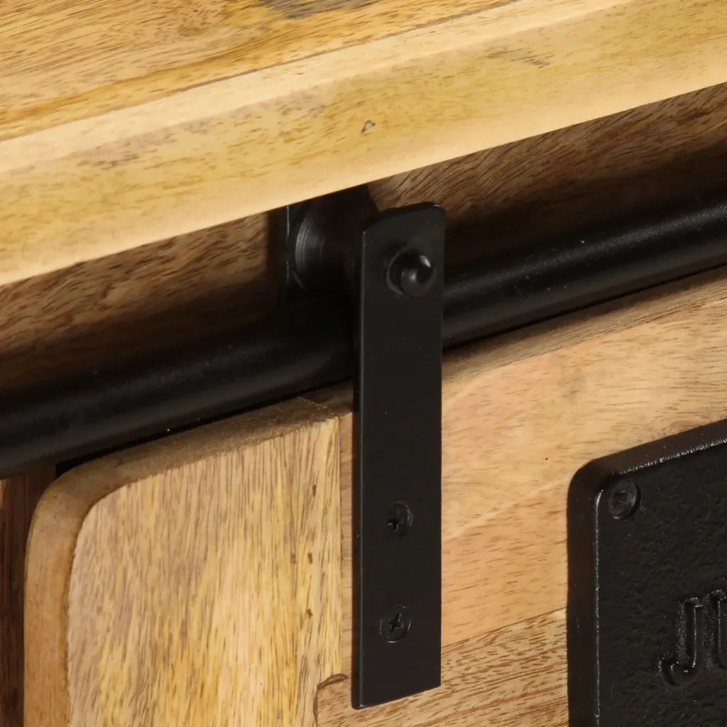 Mobile Porta TV 90x35x40 cm in Legno Massello di Mango cod mxl 66930